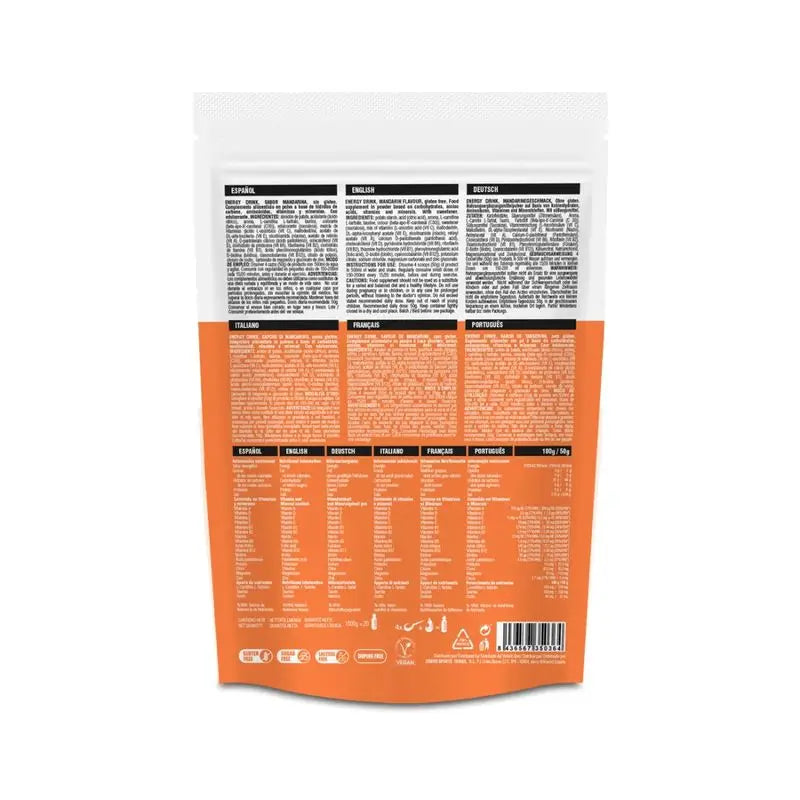 226Ers Energy Drink Boisson énergétique à la mandarine, 500 g