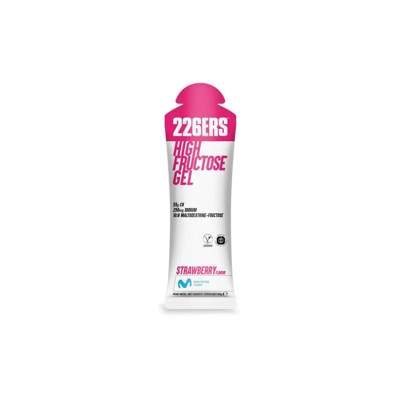 226Ers Gel à haute teneur en fructose Fraise, 80 grammes