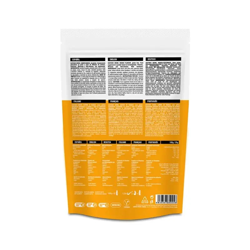 226Ers Boisson isotonique Boisson isotonique Mangue, 500 g