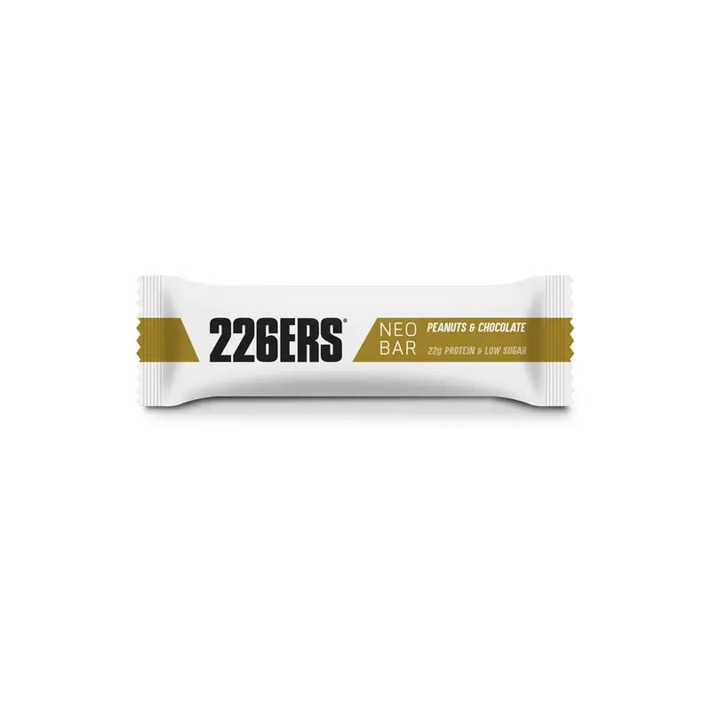 226Ers Neo Bar Protein - Barre protéinée Neo Bar Protein - Barre protéinée cacahuètes et chocolat, 50 g