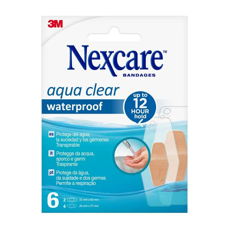 3M Nexcare Aqua 360º Adhesive Adhesive Pad Assortment 6 units