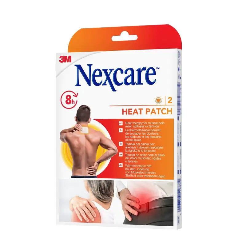 3M Nexcare Heat Patch 9,5 x 13 cm 2 unités