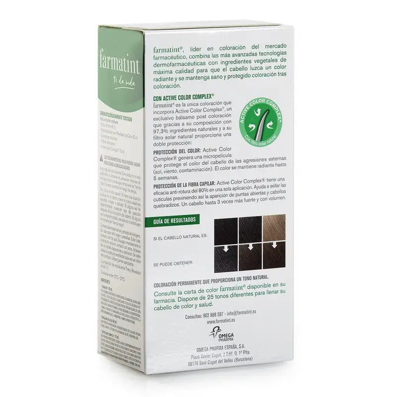Farmatint 5N Marron clair Gel de coloration permanente