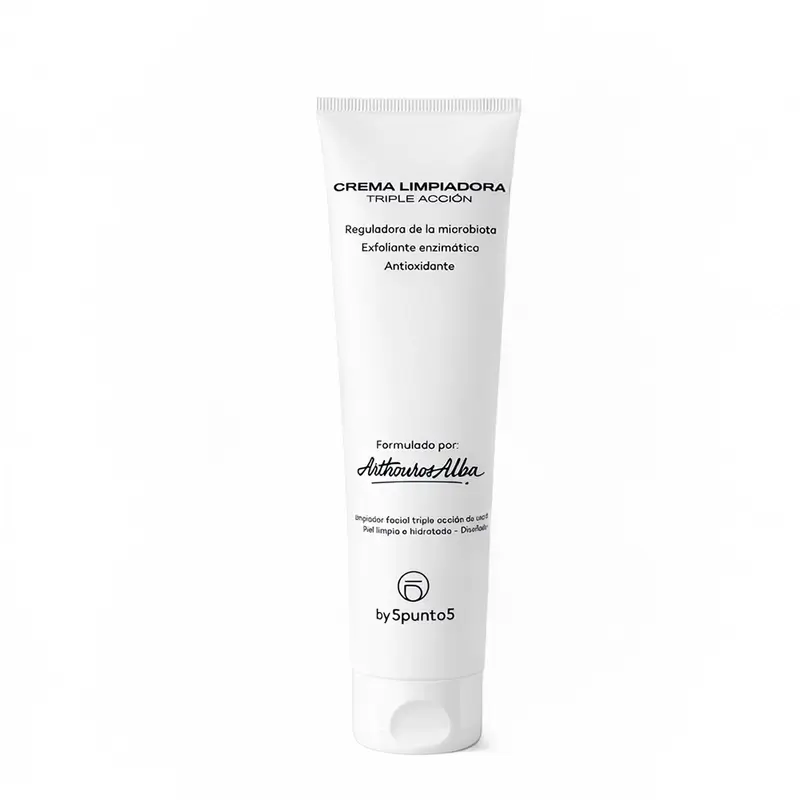 5Punto5 Crème nettoyante triple action, 125 ml