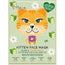 7 Heaven Animal Mask Cloth Kitty Mask , 3 unités