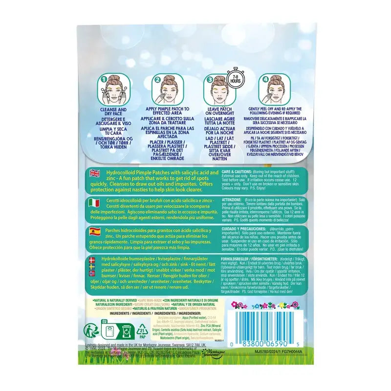 7 Patchs hydrocolloïdes Heaven, 24 unités