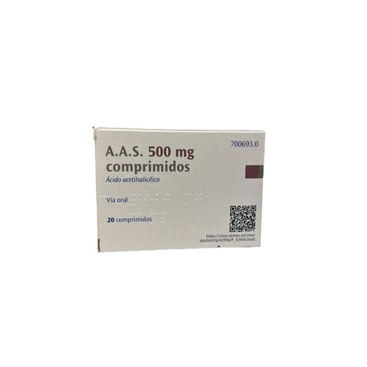 Opella A.A.S. 500 mg, 20 comprimés