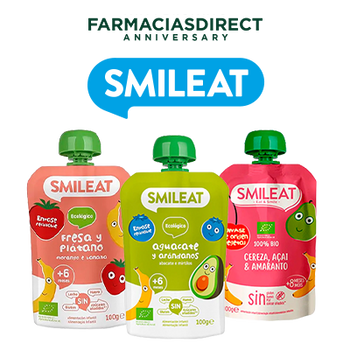 SMILEAT POUCHES 20% DTO. - ANIVERSARIO - BABY WEEK (15 OCTUBRE 2026)