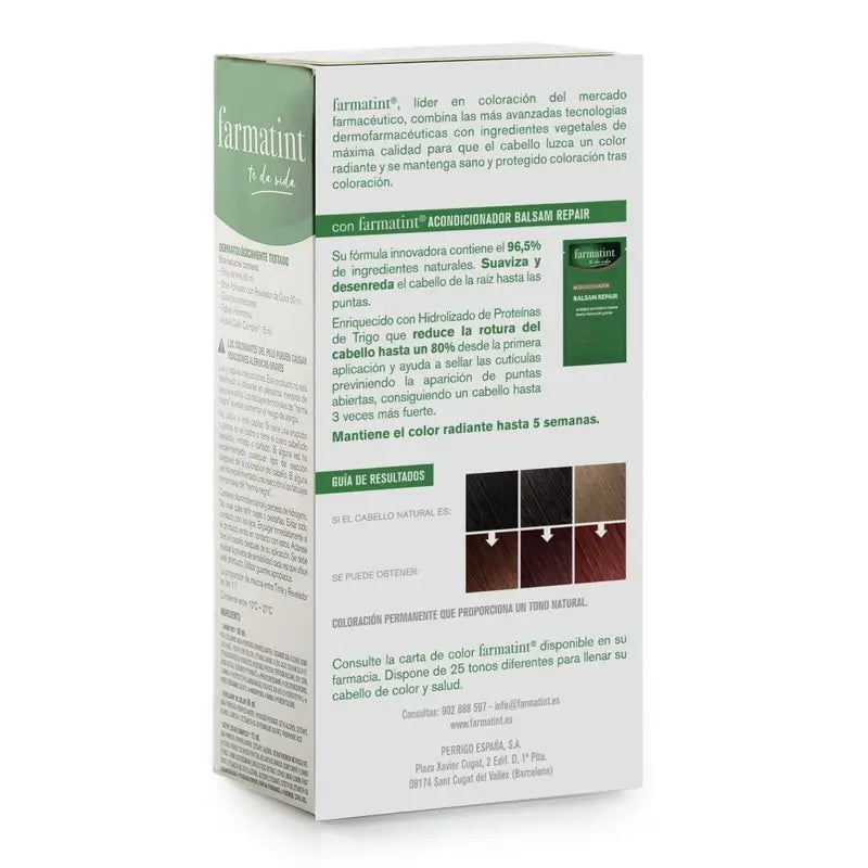 Farmatint 7R Copper Blonde Gel de coloration permanente
