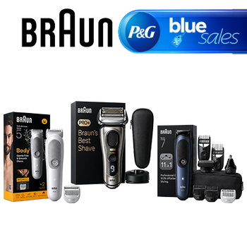 BLUE SALES - BRAUN 30% DTO AFEITADORAS (13 JULIO 2026)