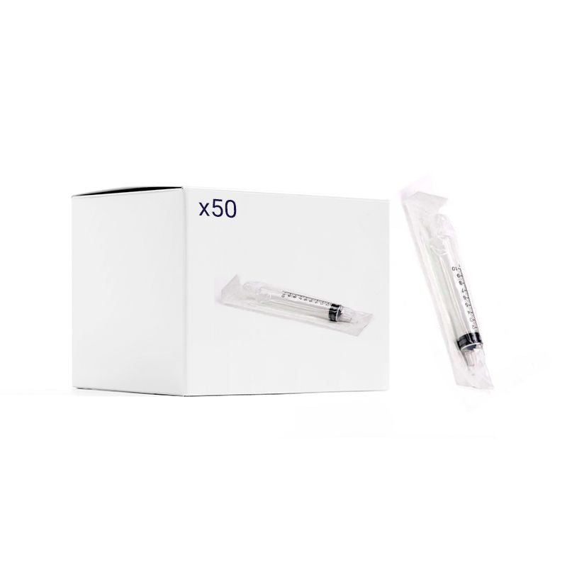 FD Pack Seringue à trois corps S/A Ico (Plus3), 50 pcs.