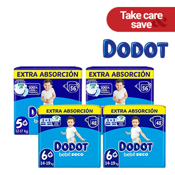 REBAJAS -  P&G - DODOT BEBÉ SECO 35% DTO - VUELTA AL CUIDADO (29 AGOSTO 2026)
