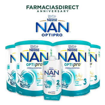 NESTLÉ INFANT - NAN OPTIPRO 50% DTO 2ª UD - ANIVERSARIO - BABY WEEK (5 OCTUBRE 2026)
