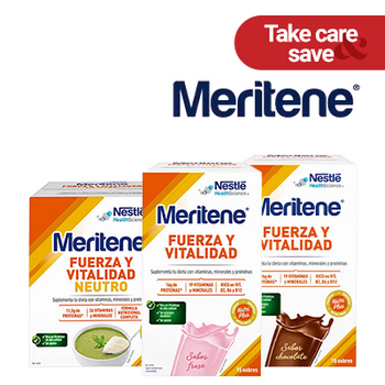 REBAJAS - NESTLÉ - MERITENE 10% DTO - VUELTA AL CUIDADO (31 AGOSTO 2026)