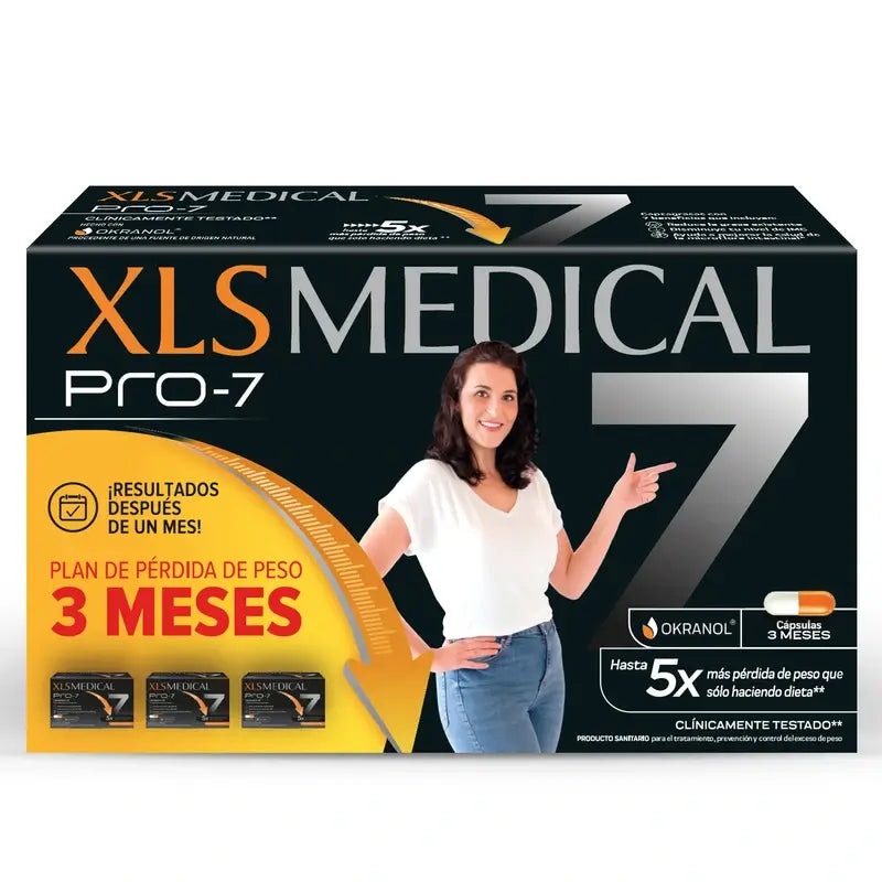 Xls Medical Pro7 Pack 3x180 Capsules