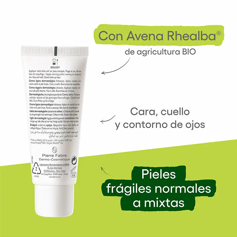 A-Derma Biology Light Dermatological Moisturiser 40 ml