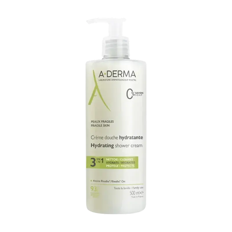 A-Derma Crème de Douche Hydratante 500Ml