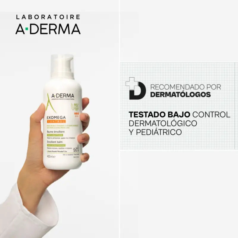 A-Derma Exomega Control Baume émollient 400 ml