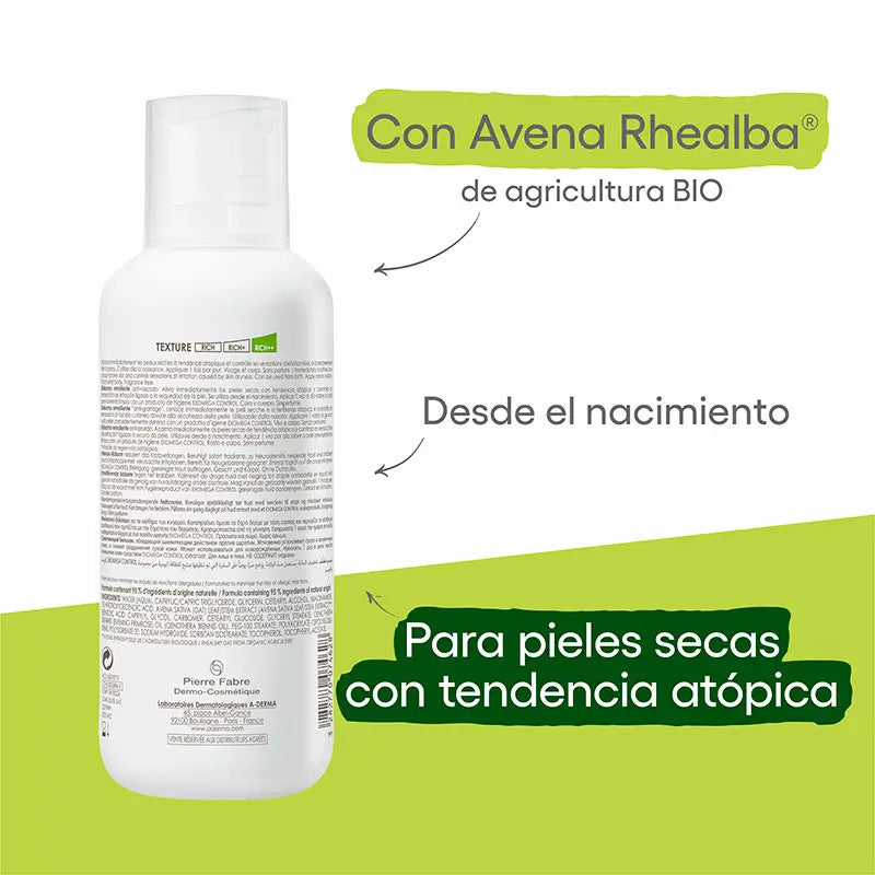 A-Derma Exomega Control Baume émollient 400 ml