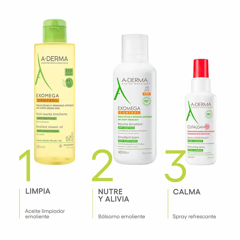 A-Derma Exomega Control Baume émollient 400 ml