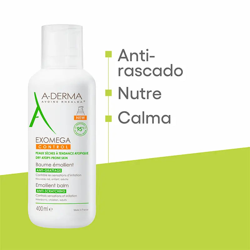 A-Derma Exomega Control Baume émollient 400 ml