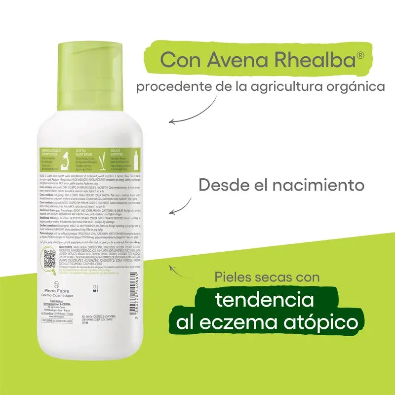 A-Derma Exomega Control Crème émolliente, 400 ml