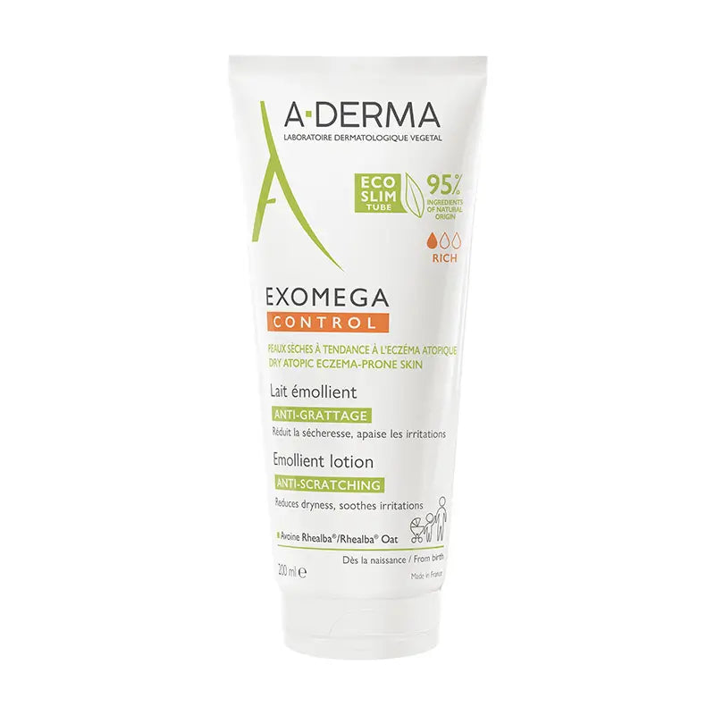 A-Derma Exomega Control Emollient Milk 200 ml