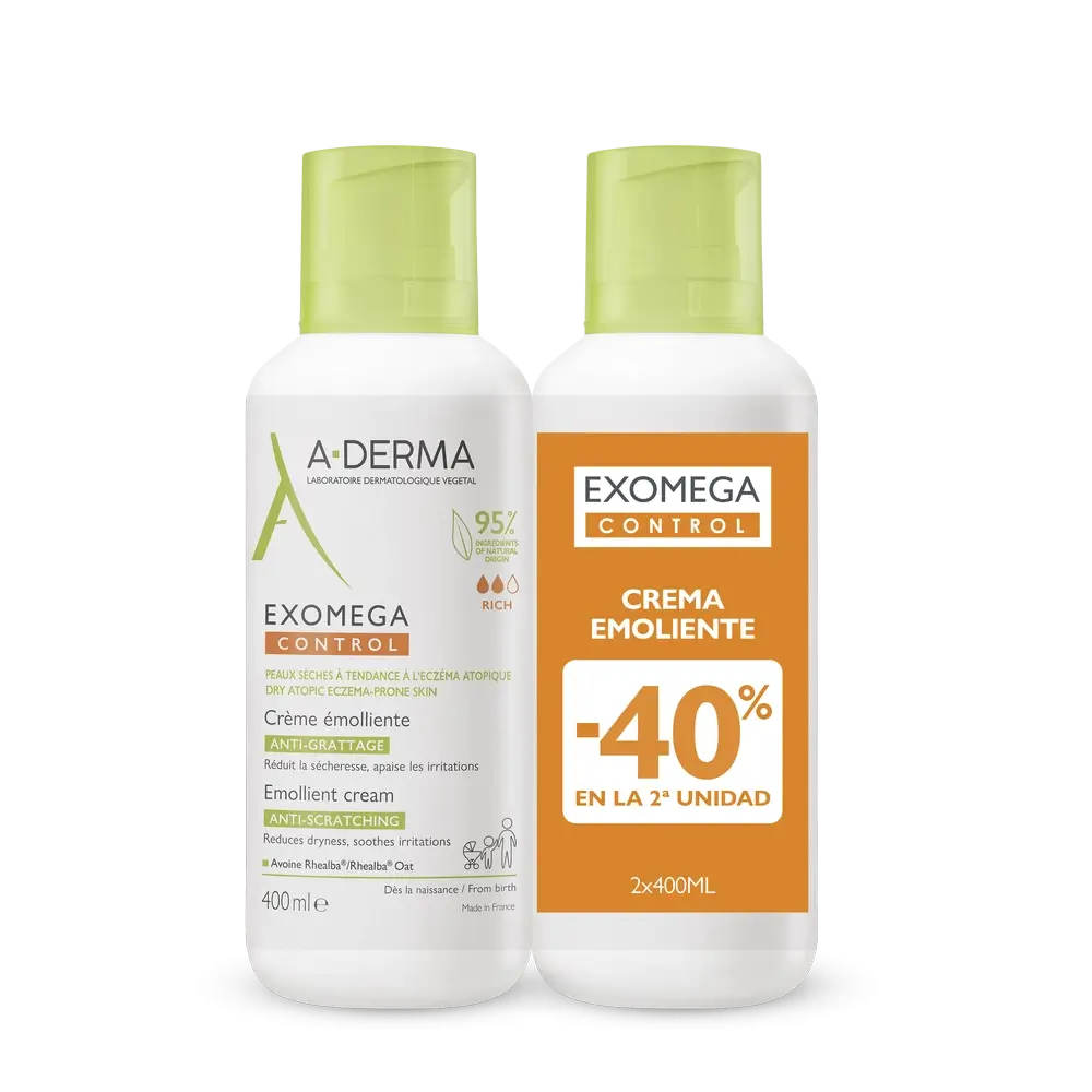 A-Derma Crème Exomega 2 X 400Ml