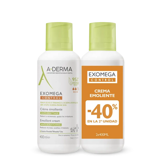 A-Derma Crème Exomega 2 X 400Ml