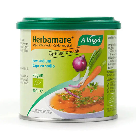 A.Vogel Herbamare Low Sodium Vegetable Broth 200 g pot