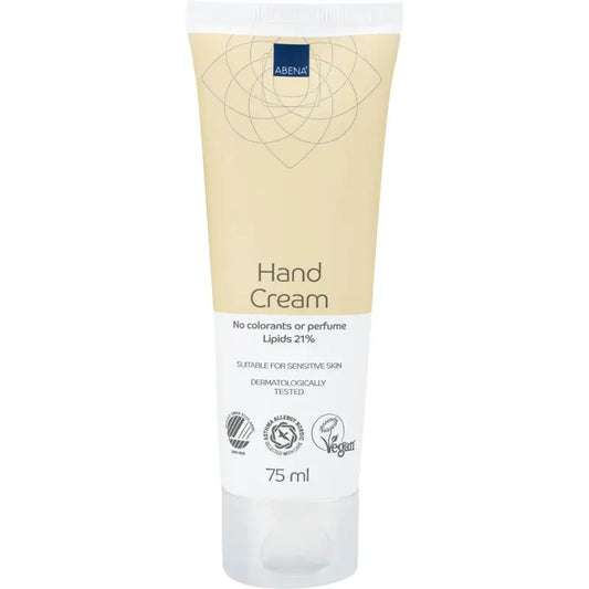 Abena Crème pour les mains 21 % de lipides, sans parfum, 75 ml