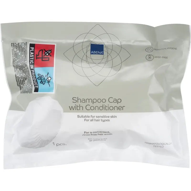 Abena : bonnet avec shampoing et après-shampoing sans rinçage, 1 unité