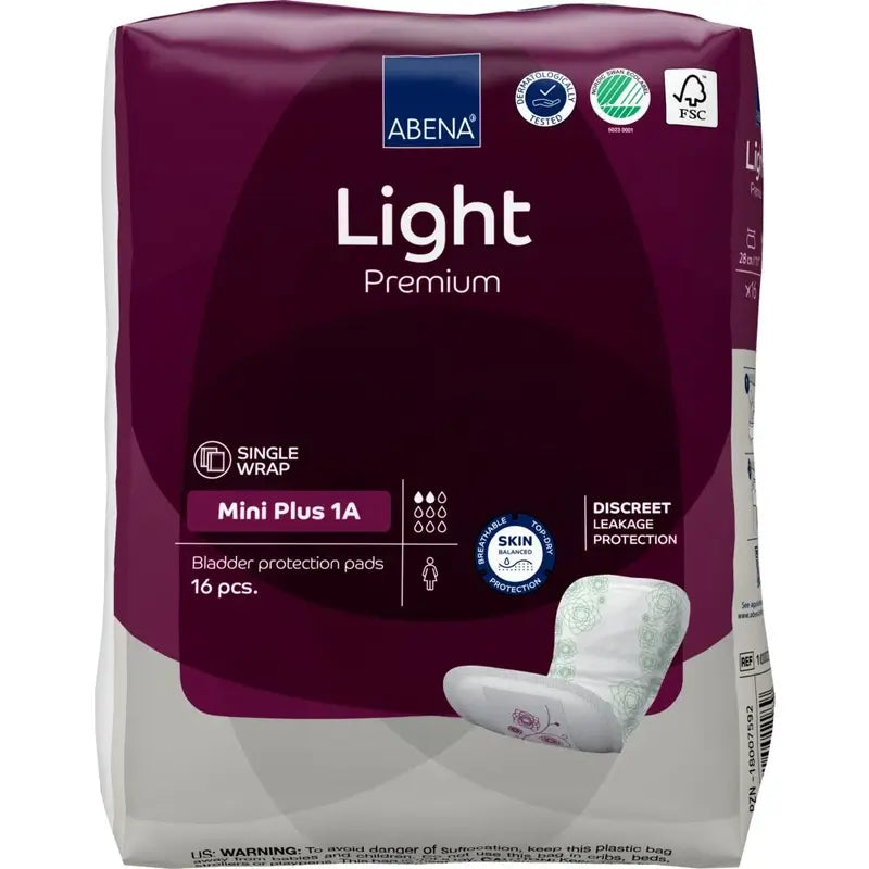 Abena Light Mini Plus 1A, 16 unités