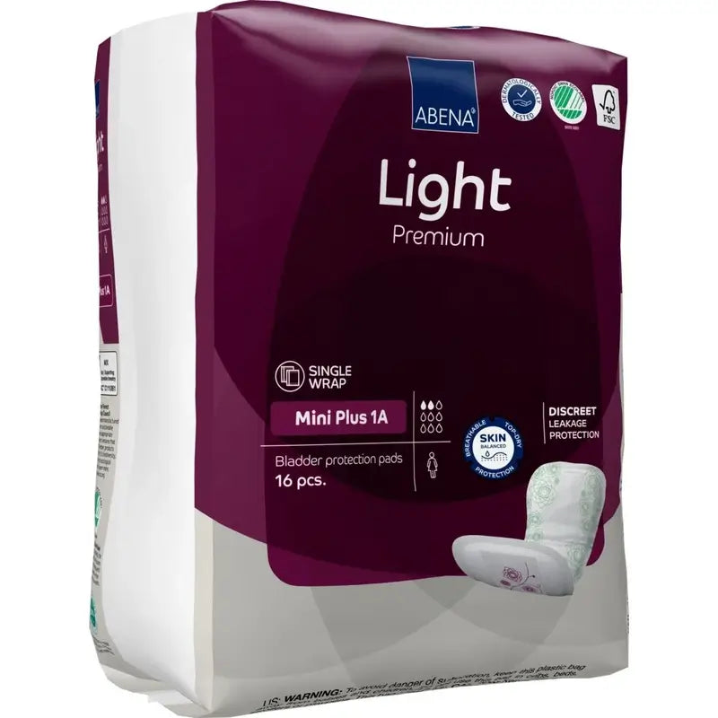 Abena Light Mini Plus 1A, 16 unités
