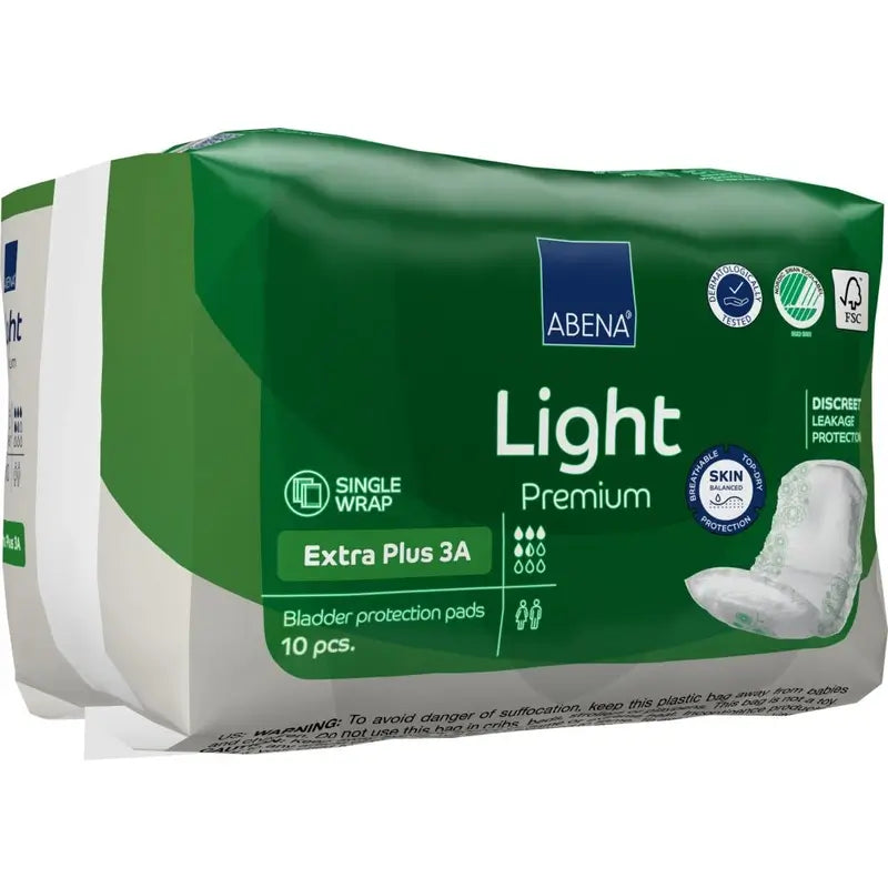 Abena Light Premium Extra Plus 3A, 10 unités