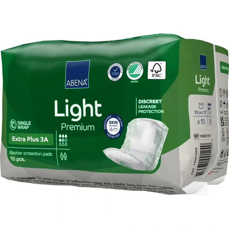 Abena Light Premium Extra Plus 3A, 10 unités