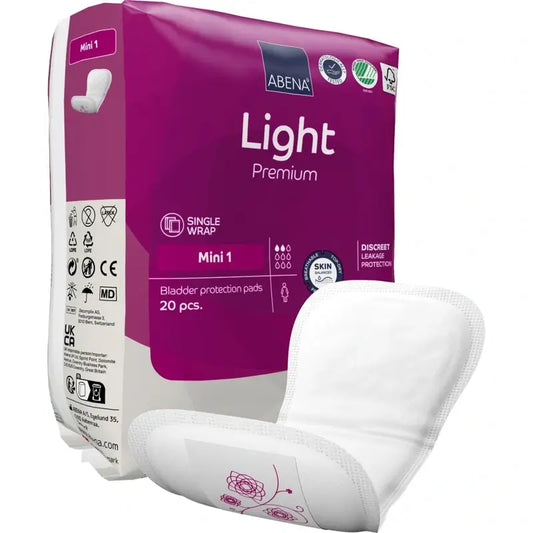 Abena Light Premium Mini 1, 20 unités