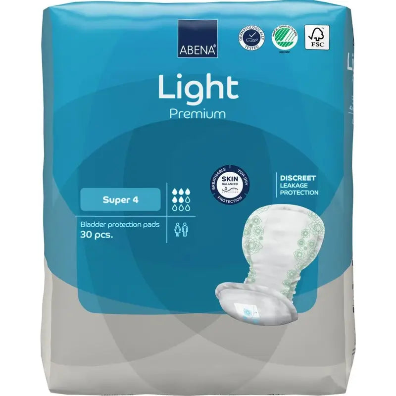 Abena Light Premium Super 4, 30 unités
