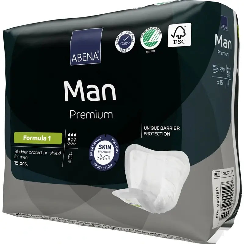 Abena Man Premium Formule 1, 15 unités