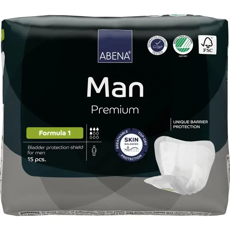 Abena Man Premium Formule 1, 15 unités