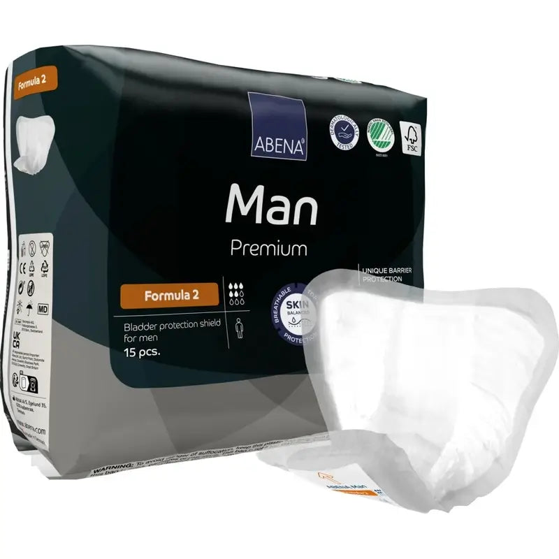 Abena Man Premium Formule 2, 15 unités