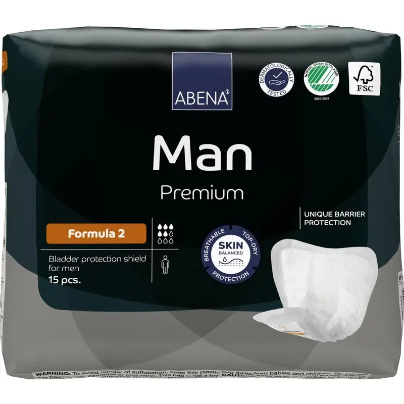 Abena Man Premium Formule 2, 15 unités