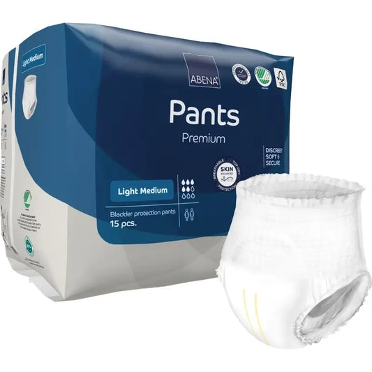 Abena Pants Premium Light, taille M, 15 unités