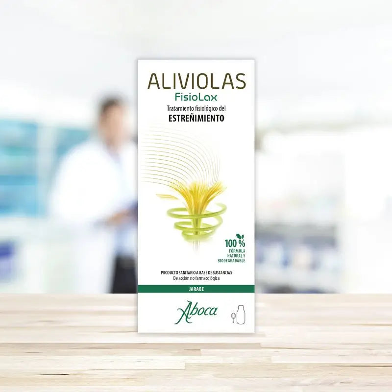 Aboca Aliviolas Fisiolax Sirop Constipation, 180 g
