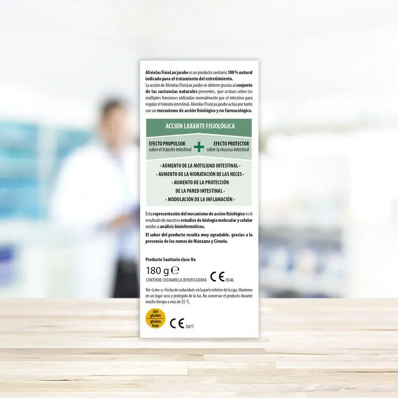 Aboca Aliviolas Fisiolax Sirop Constipation, 180 g