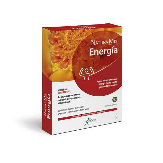 Aboca Natura Mix Advanced Energy, 10 bouteilles