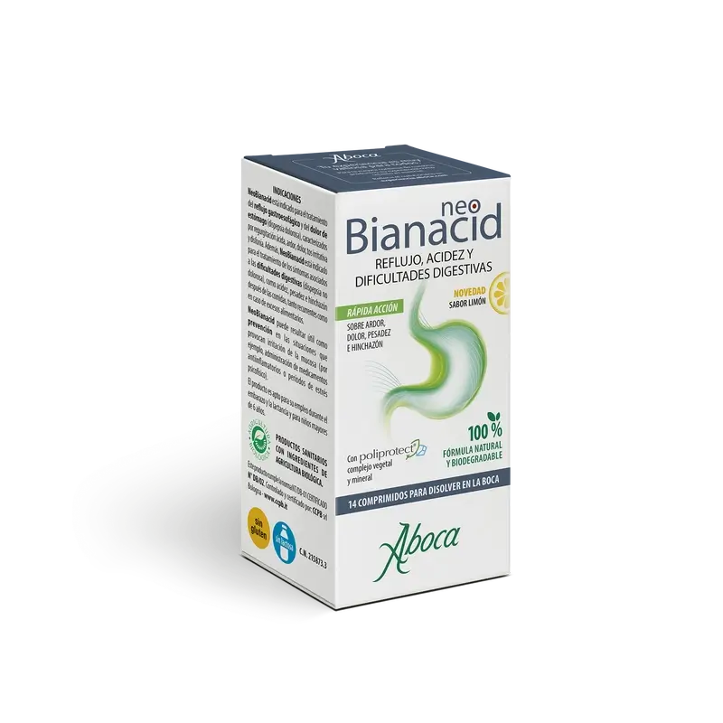 Aboca Neobianacid Lemon, 14 Comprimés