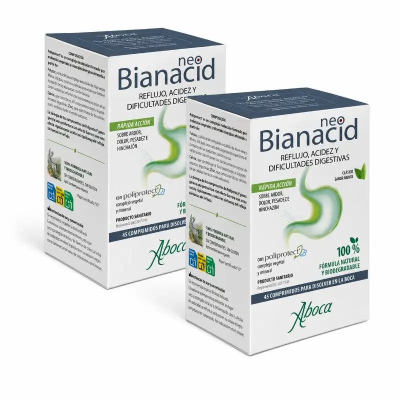 Aboca Neobianacid, 2x45 Comprimés