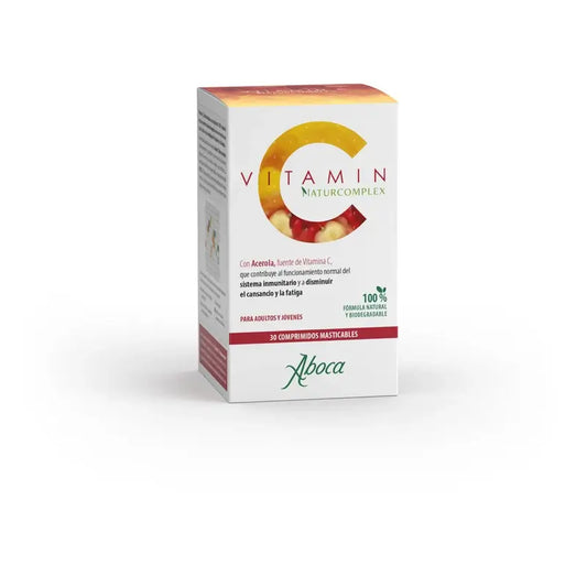 Aboca Vitamin C Naturcomplex, complément alimentaire, 30 comprimés