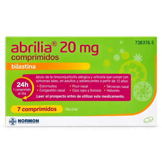 Abrilia Normon 20 mg, 7 Comprimés